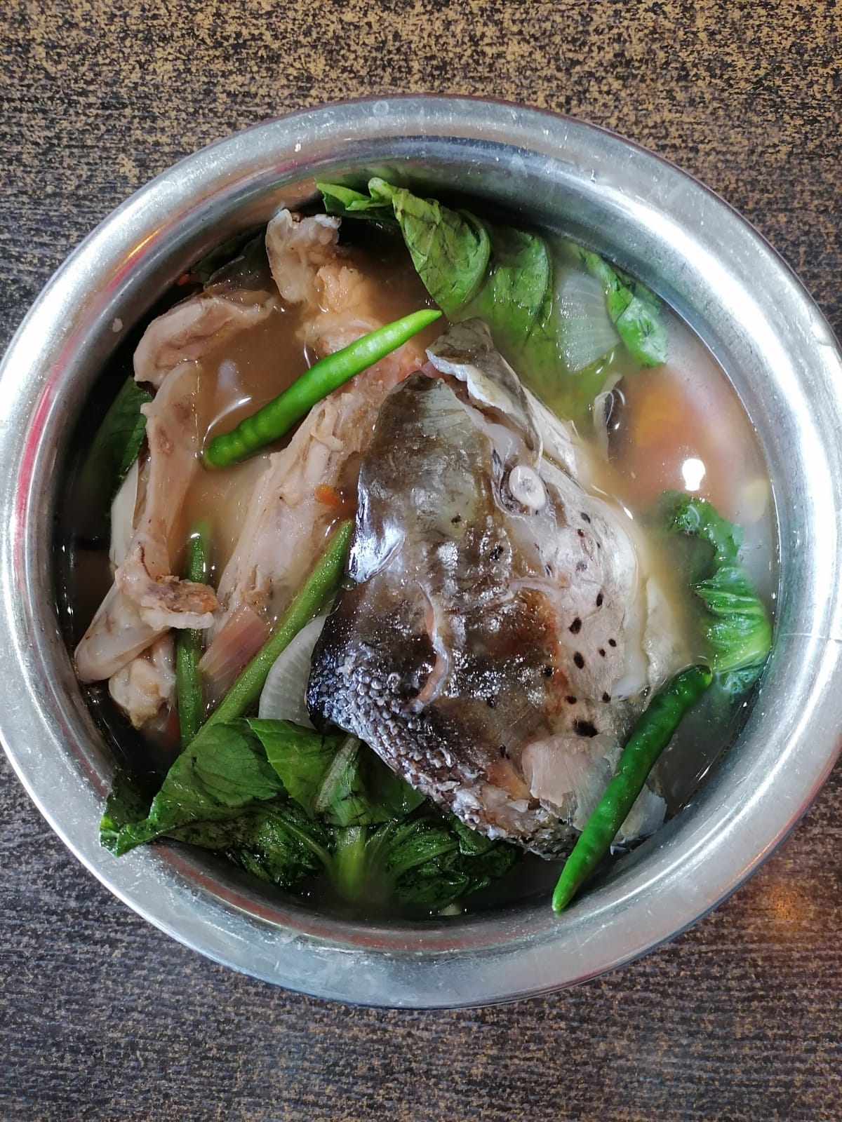 SINIGANG SALMON - ULO 